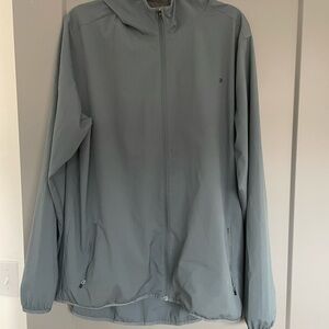 Vuori Men's Light Gray Windbreaker Jacket